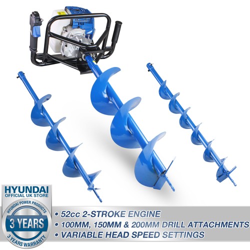 Hyundai petrol earth auger - petrol,