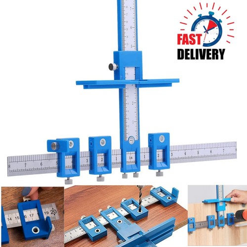 Cabinet door handle jig - jig, drill