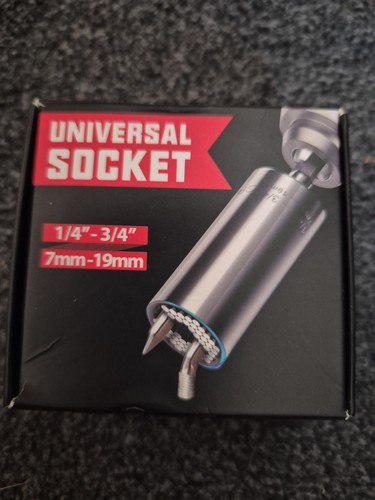 Universal socket 19mm multi - socket, 7-19mm