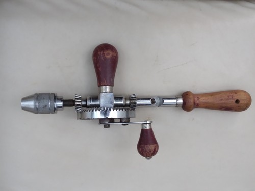 Vintage hand drill - vintage,