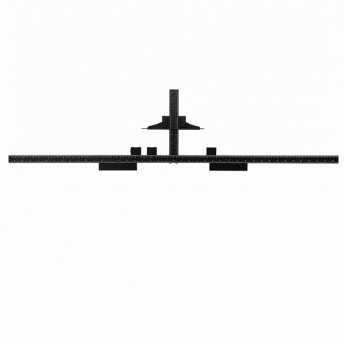Cabinet handle drilling - handle, jig