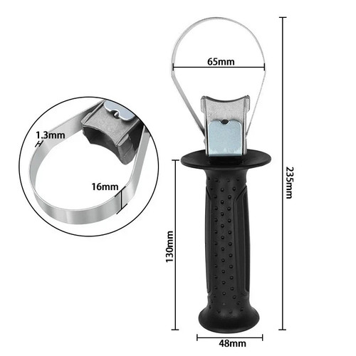 Side handle attachment - handle, for