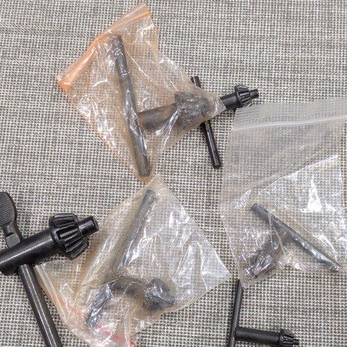 Mixed lot keyed drill chucks - keyed,