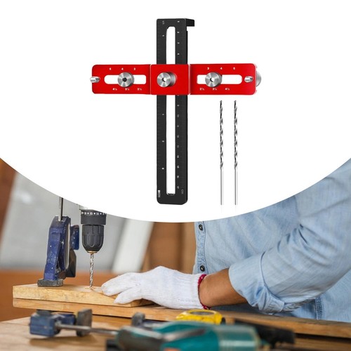 Foldable cabinet hardware jig - foldable,